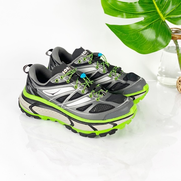 Hoka One One Other - Hoka One One MAFATE SPEED Running Shoe Gray Green